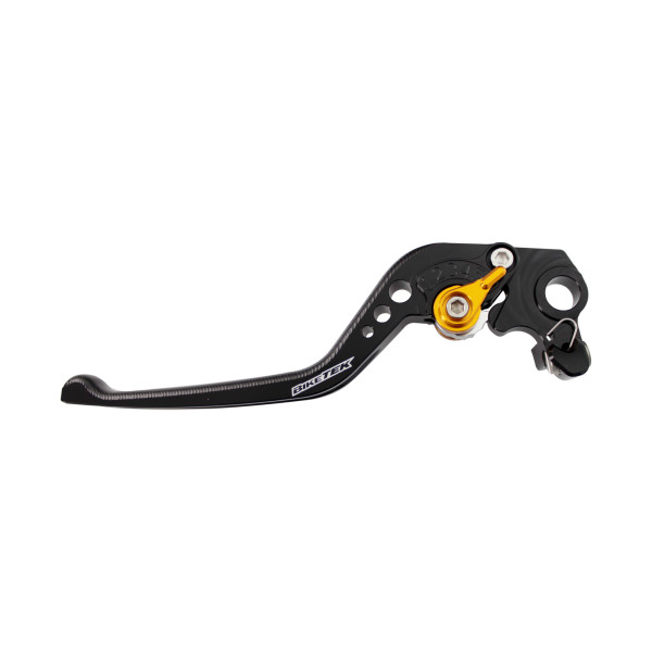 biketek Biketek adjustable cnc lever long clutch - black / gold adjuster - #c111